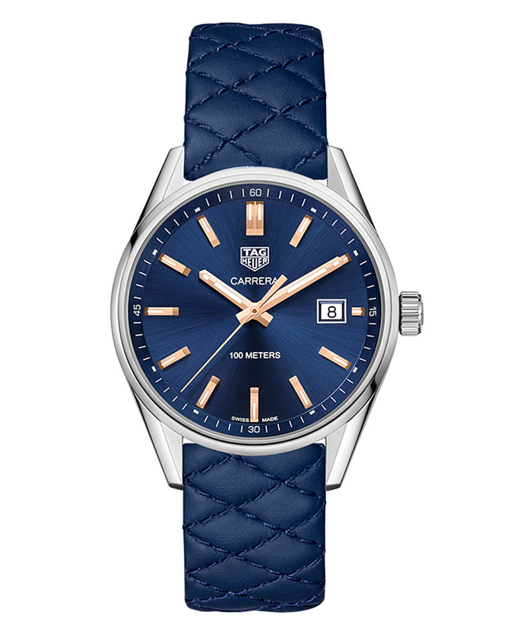 Часы TAG Heuer Carrera WAR1112.FC6391 — женские, синий