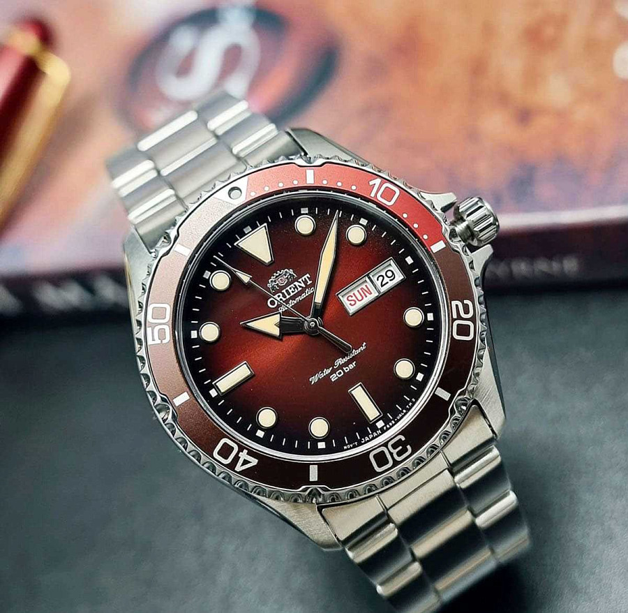 Часы Orient Mako Kamasu RA-AA0814R (RN-AA0814R) — механические, Япония, мужские