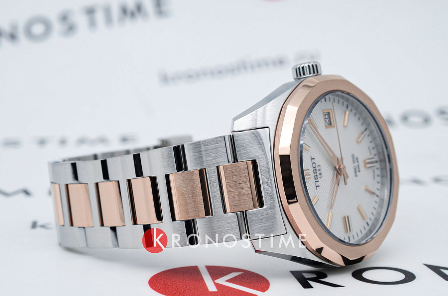Часы Tissot PRC 100 Solar Quartz 34mm T151.822.22.111.00 — сталь металл, Швейцария