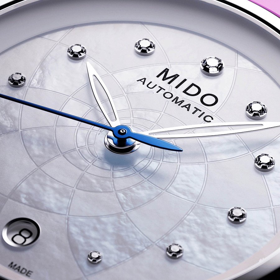 Часы Mido Rainflower M043.207.11.106.00 — металл сталь, нержавеющая сталь