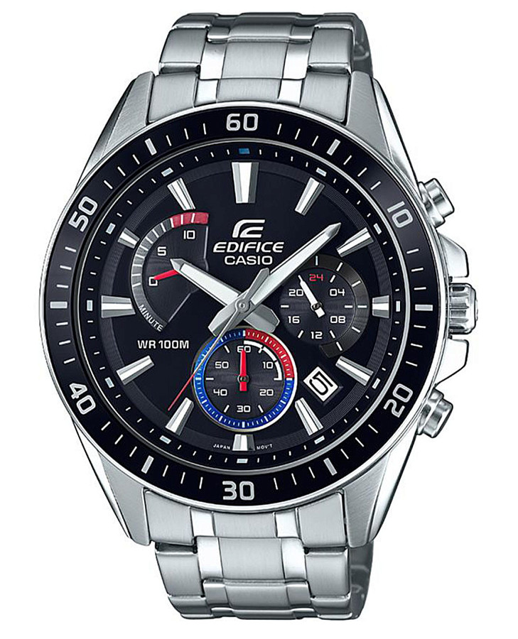 Часы Casio Edifice EFR-552D-1A3VUDF (EFR-552D-1A3) — мужские, черный