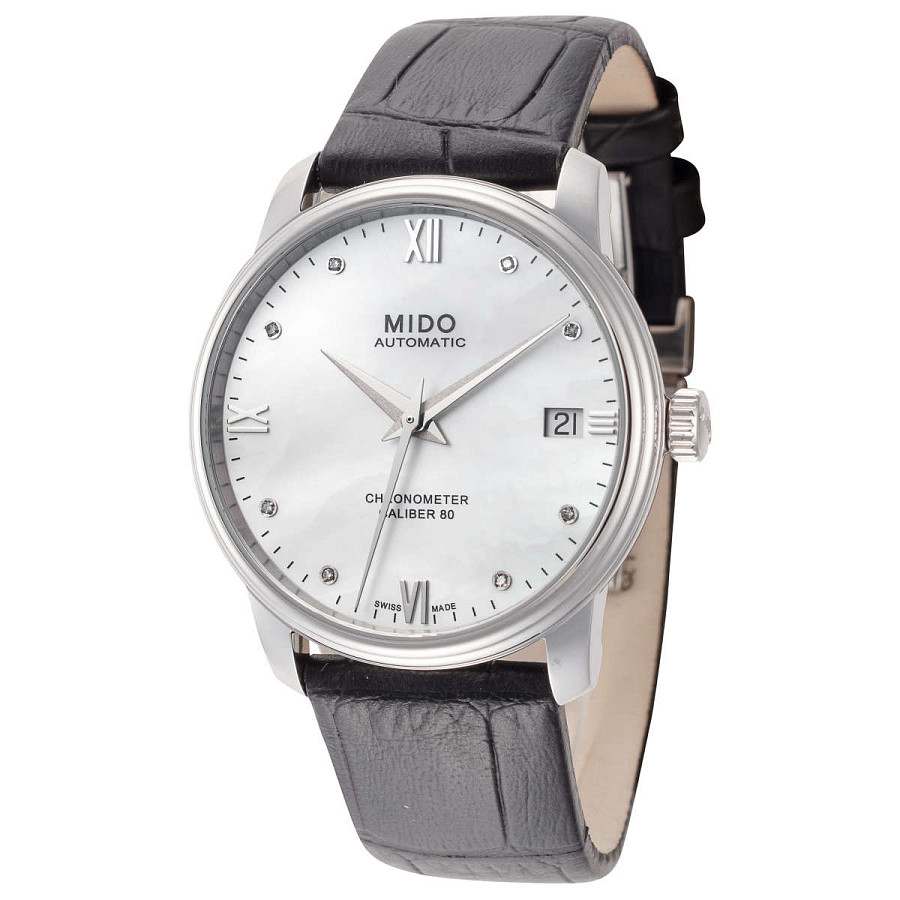 Часы Mido Baroncelli M027.208.16.106.00 — металл сталь, Швейцария