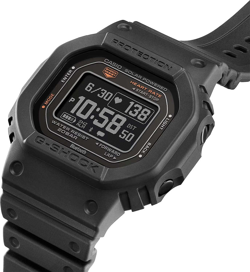 Часы Casio G-Shock DW-H5600-1DR — мужские, черный