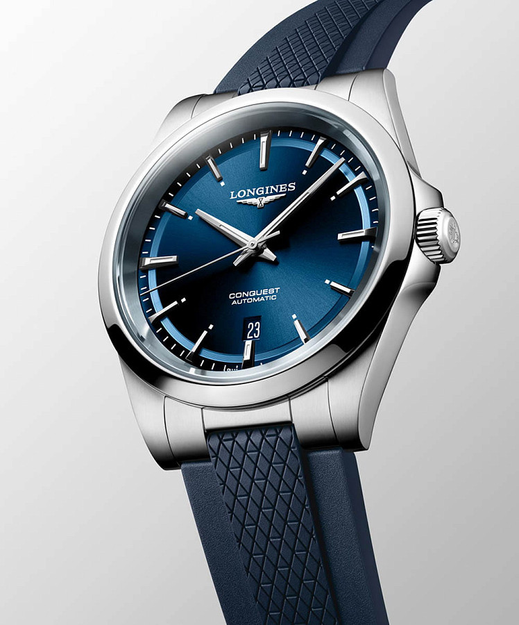 Часы Longines Conquest L3.830.4.92.9 — сталь металл, Швейцария