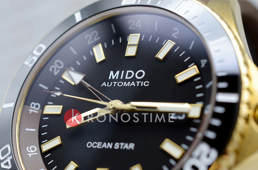 Часы Mido Ocean Star GMT M026.629.37.291.00 — каучук, мужские