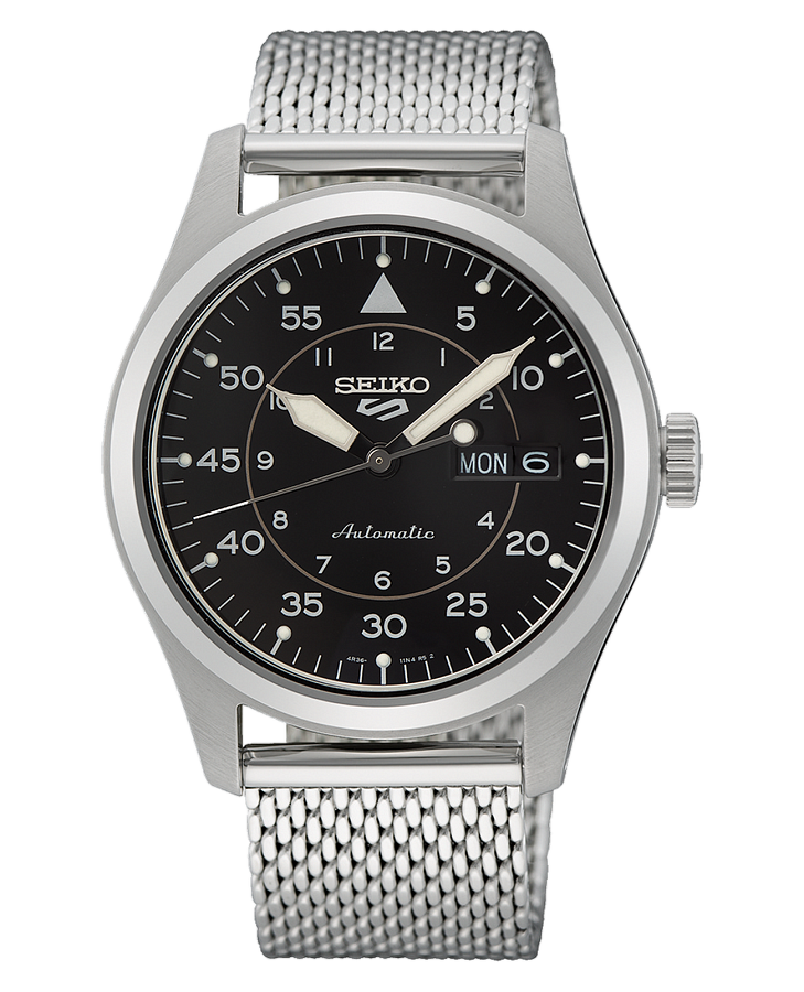 Часы Seiko 5 Sports SRPH23K1 — мужские, черный