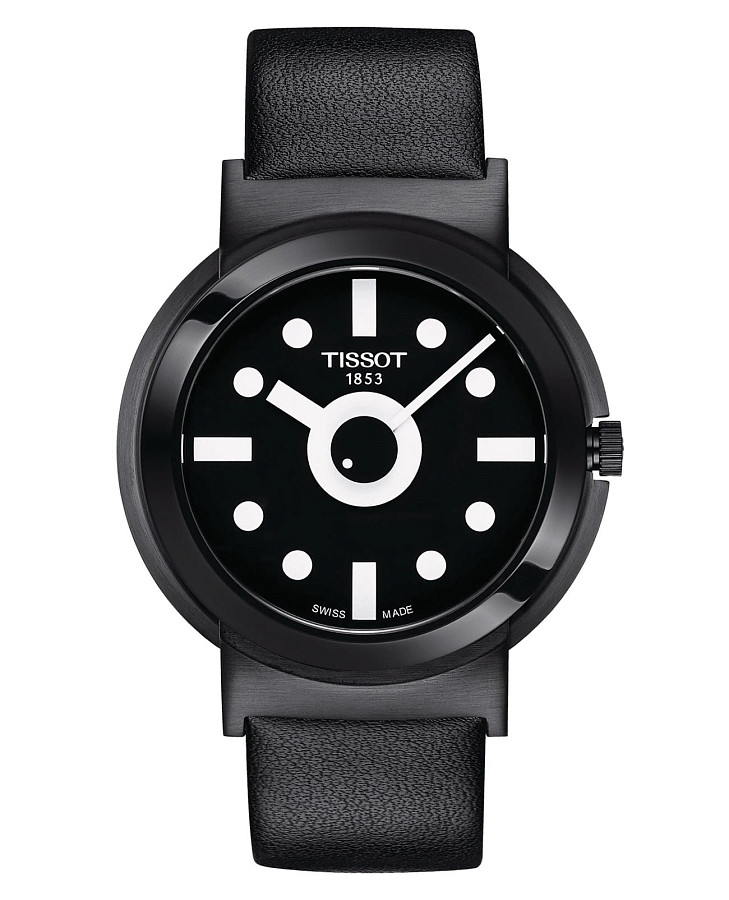 Часы Tissot Heritage Memphis Gent T134.410.37.051.00 — мужские, черный