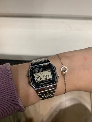 Фото покупателя: Японские наручные часы Casio Vintage A-159WA-N1DF (A159WA-N1)