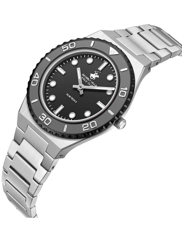 Часы Beverly Hills Polo Club Quartz BP3713X.350 — сталь металл, США