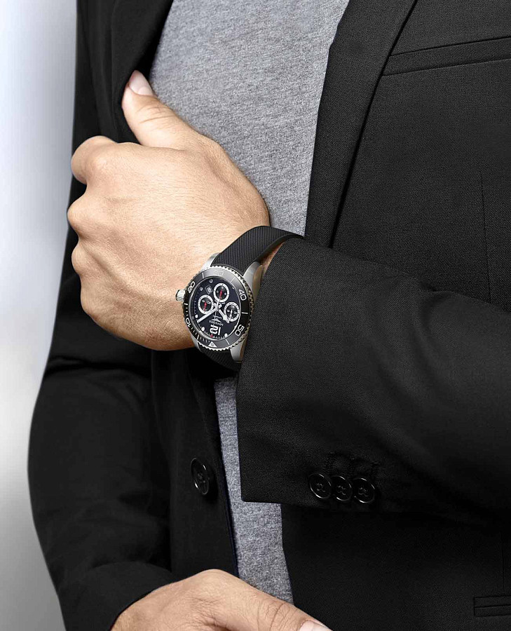 Часы Longines HydroConquest L3.883.4.56.9 — мужские, каучук