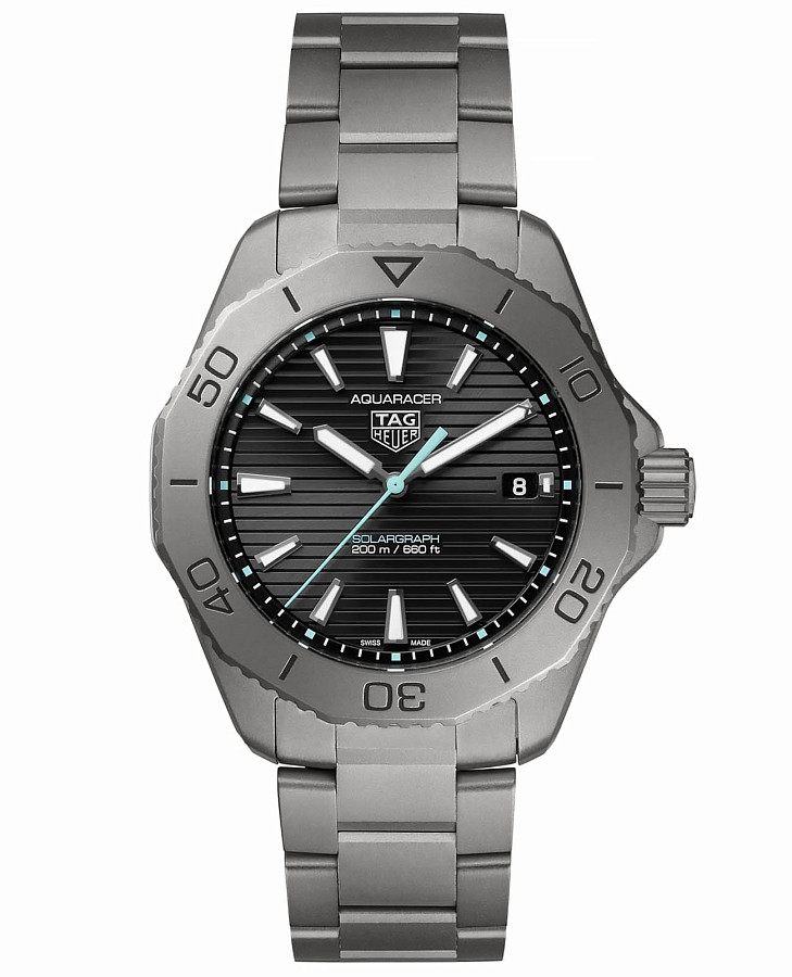 Часы TAG Heuer Aquaracer Professional Solargraph 200 WBP1180.BF0000 — мужские, черный