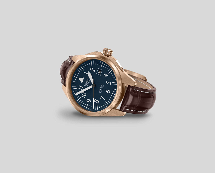 Часы Aviator Airacobra V.1.38.2.317.4 — кварцевые, сталь металл