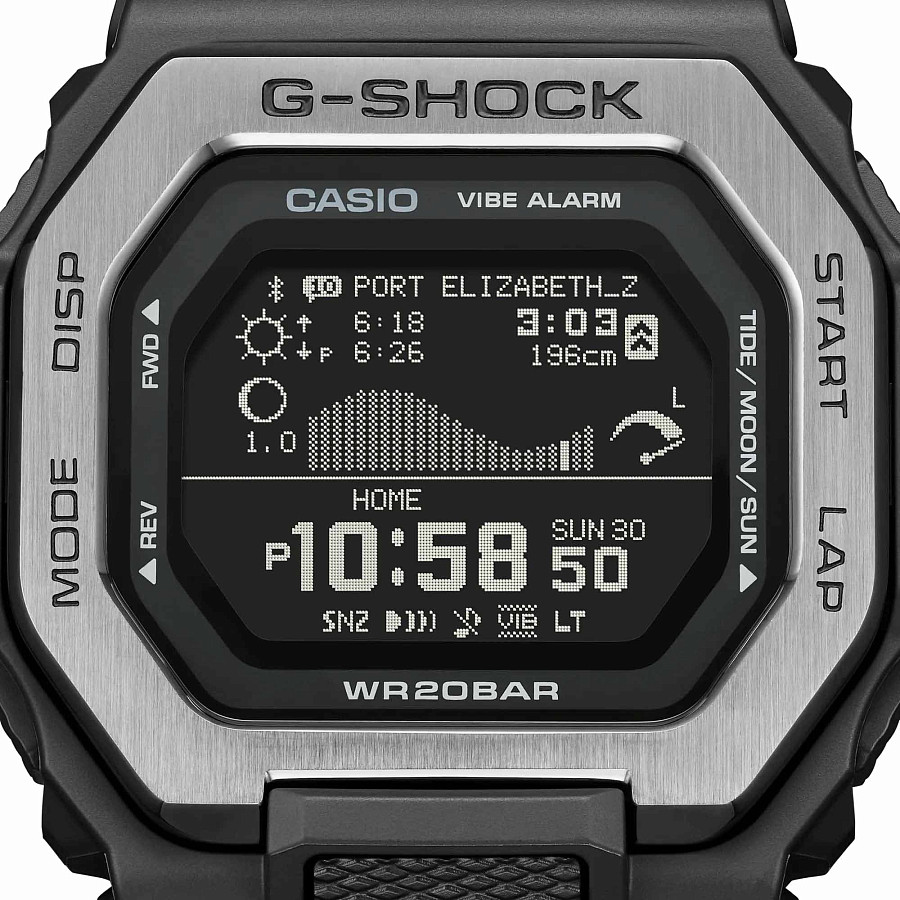 Часы Casio G-Shock GBX-100TT-8ER — электронные, Япония, мужские