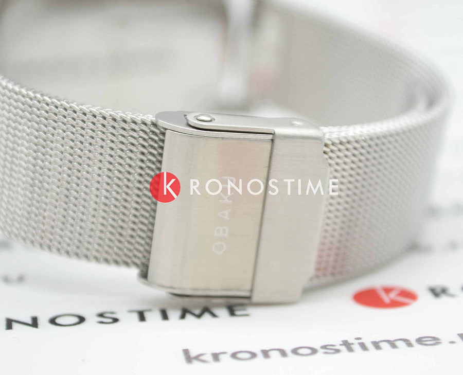 Часы Obaku Salvie V270LDABMC — черный, сталь металл