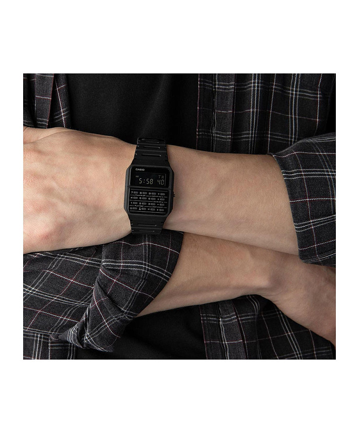 Часы Casio Collection CA-53WF-1BEF — кварцевые, пластик