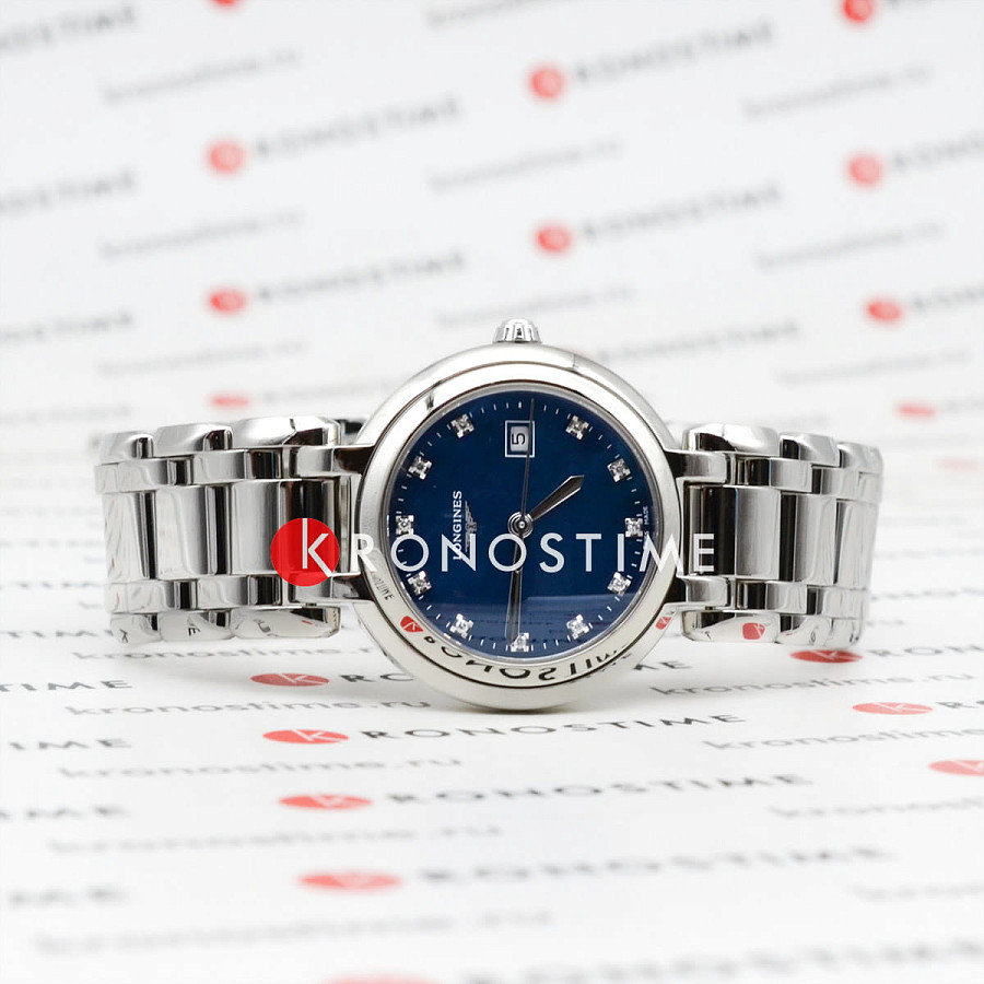 Часы Longines PrimaLuna L8.122.4.98.6 — механические, сталь металл