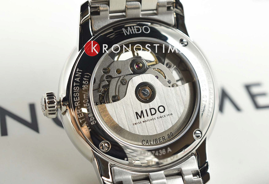Часы Mido Baroncelli Signature M037.436.11.061.00 — мужские, нержавеющая сталь