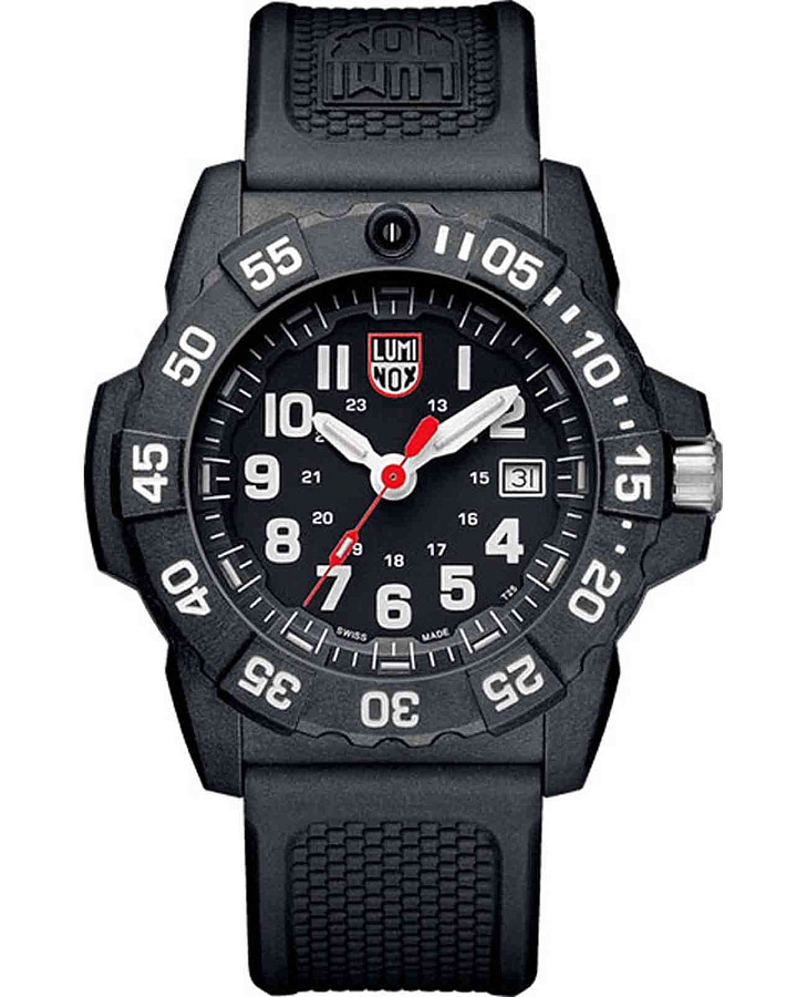 Часы Luminox Navy SEAL 3500 XS.3501.F — мужские, черный