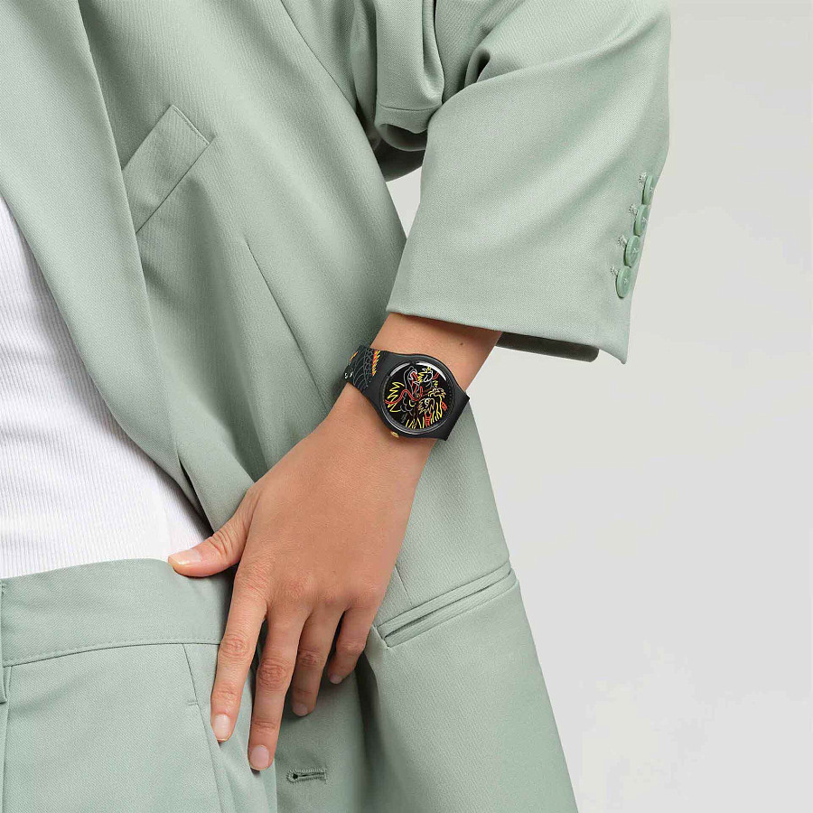 Часы Swatch New Gent Biosourced Swatch Pay! SO29Z137-5300 — артикул SO29Z137-5300