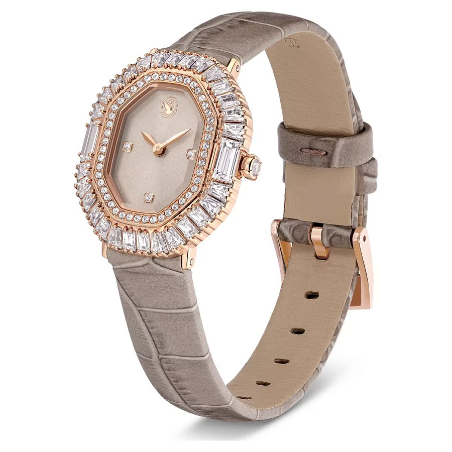 Часы Swarovski Matrix Octagon 5755686 — кварцевые, сталь металл