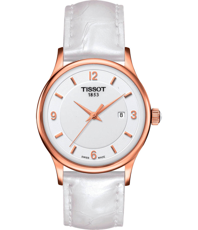 Часы Tissot Rose Dream Lady 18K Gold T914.210.46.017.00 — женские, белый