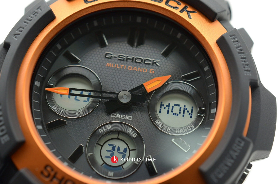 Часы Casio G-Shock AWG-M100SF-1H4 — пластик, Япония
