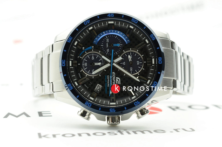 Часы Casio Edifice EFS-S540DB-1B — нержавеющая сталь, мужские
