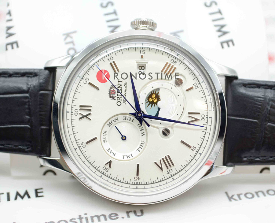 Часы Orient Sun & Moon RA-AK0802S (RN-AK0802S) — металл сталь, Япония