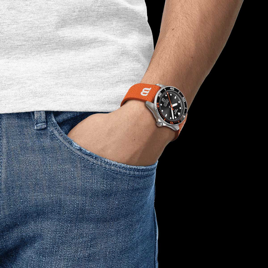 Часы Tissot Seastar 1000 Powermatic 80 T120.807.17.051.00 — механические, металл сталь