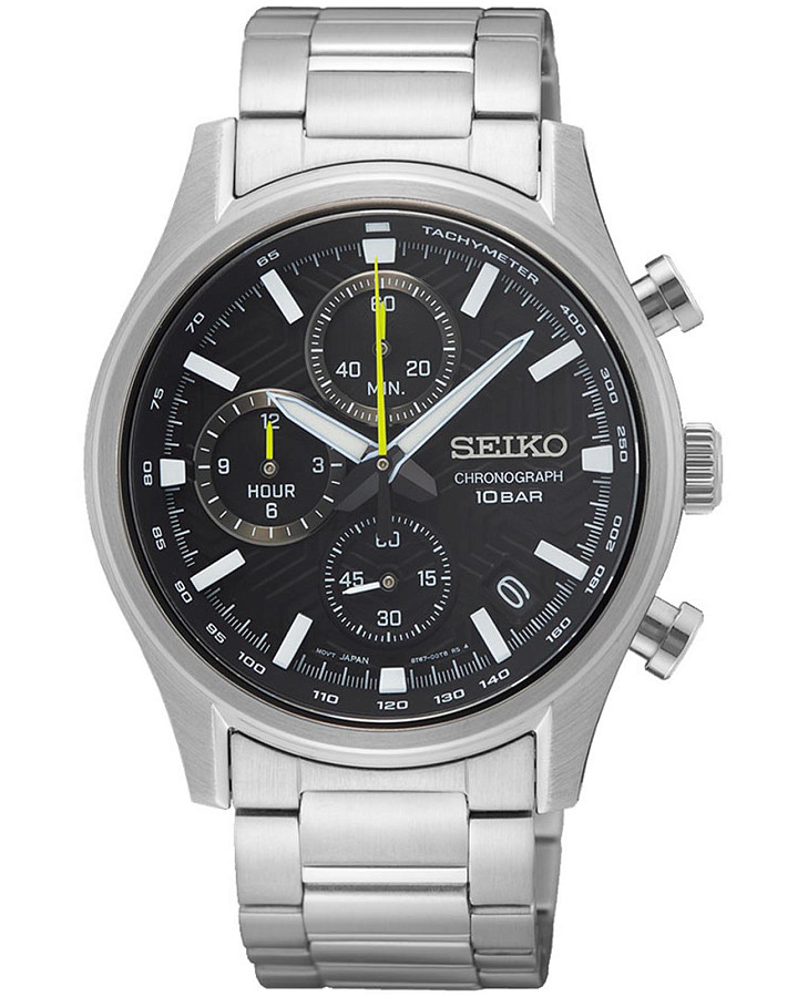 Часы Seiko Discover More SSB419P1 — мужские, черный