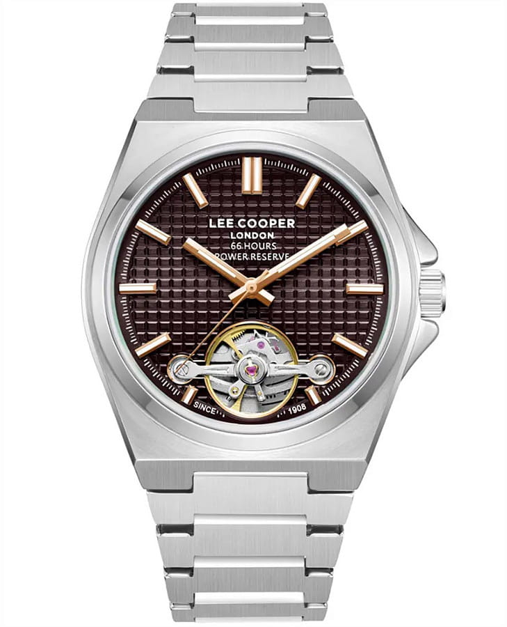 Часы Lee Cooper LC08229.340 — мужские, коричневый