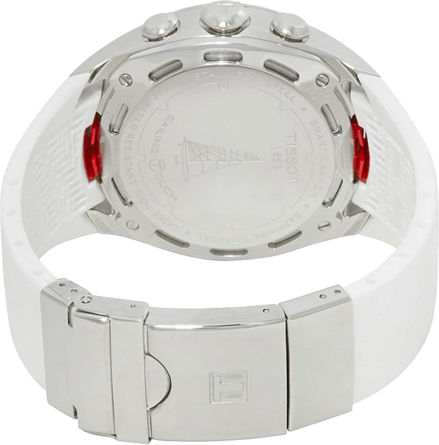 Часы Tissot T-Tactile Sailing-Touch T056.420.17.016.00 — сталь металл, Швейцария
