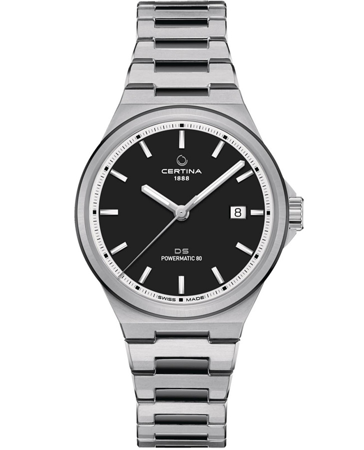 Часы Certina DS-7 Powermatic 80 - C043.407.22.061.00 — мужские, черный