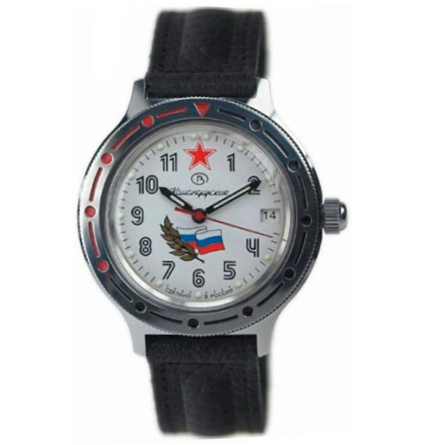 Часы Восток Командирские 921277 — мужские, белый