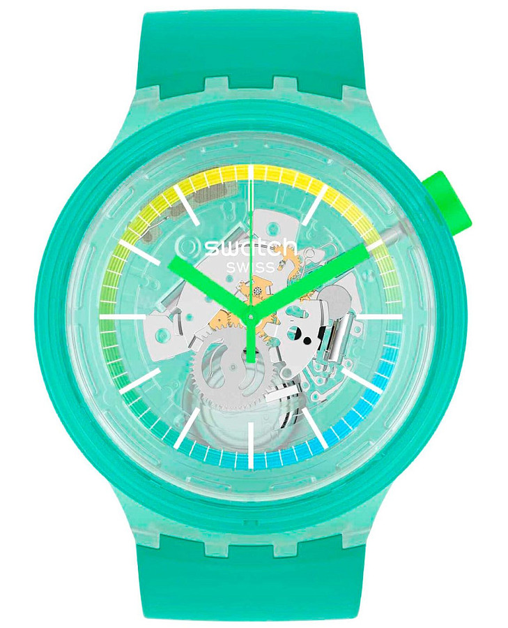 Часы Swatch Big Bold Swatch Pay! SO27L100-5300 — мужские, цветной