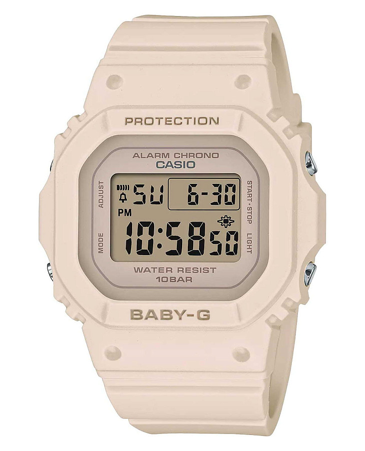 Часы Casio Baby-G BGD-565U-4E — женские, бежевый