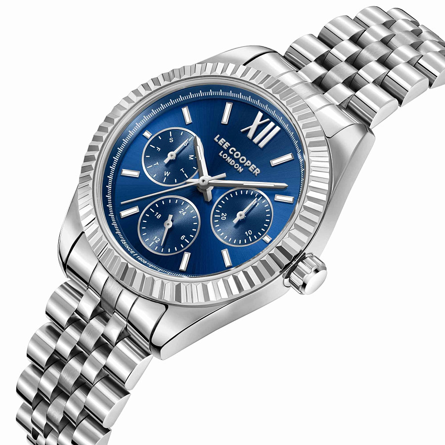 Часы Lee Cooper LC08148.390 — кварцевые, металл суперметалл