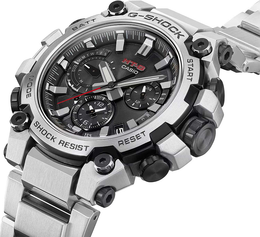 Часы Casio G-Shock MTG-B3000D-1AER — электронные, пластик металл сталь