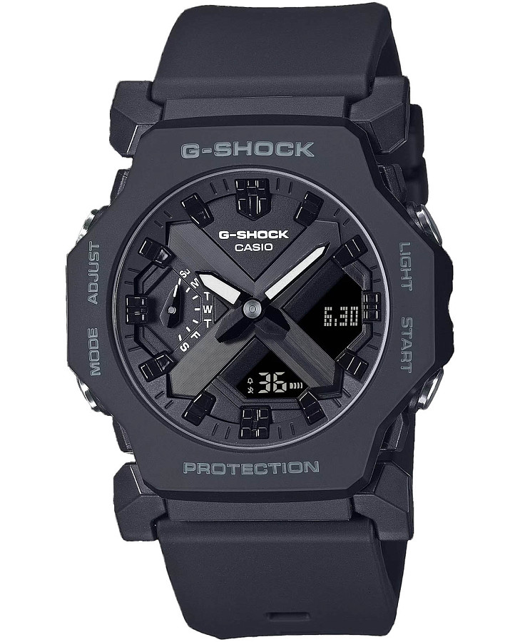 Часы Casio G-Shock GA-2300-1ADR (GA-2300-1A) — мужские, черный