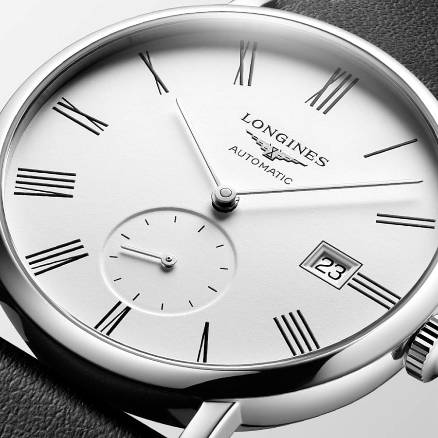 Часы Longines Elegant Collection L4.812.4.11.0 — механические, металл сталь