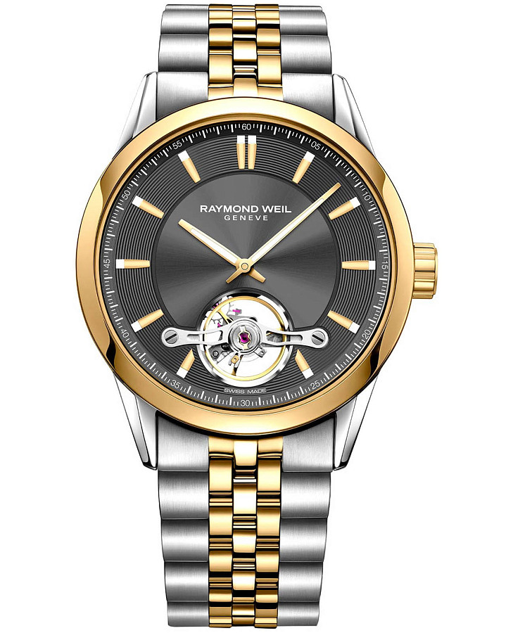 Часы Raymond Weil Freelancer 2781-STP-60051 — мужские, серый