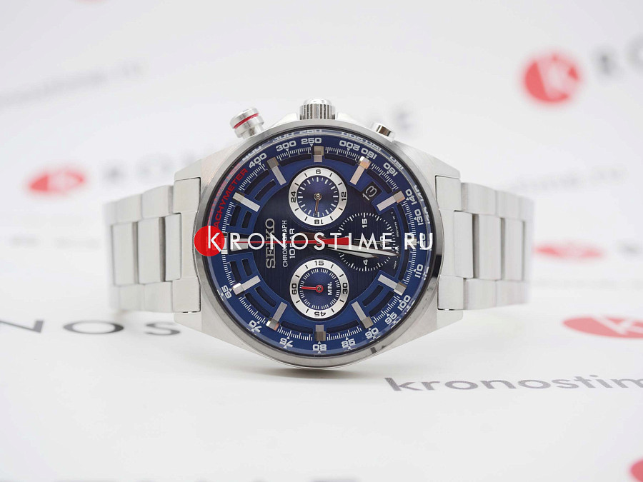 Часы Seiko Conceptual Series Sports SSB407P1 — кварцевые, сталь металл