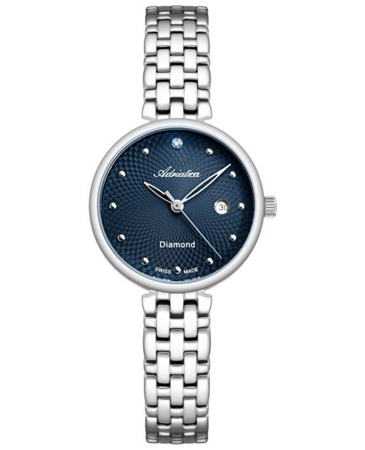 Часы Adriatica Essence Diamond A3543.5145DQ — женские, синий