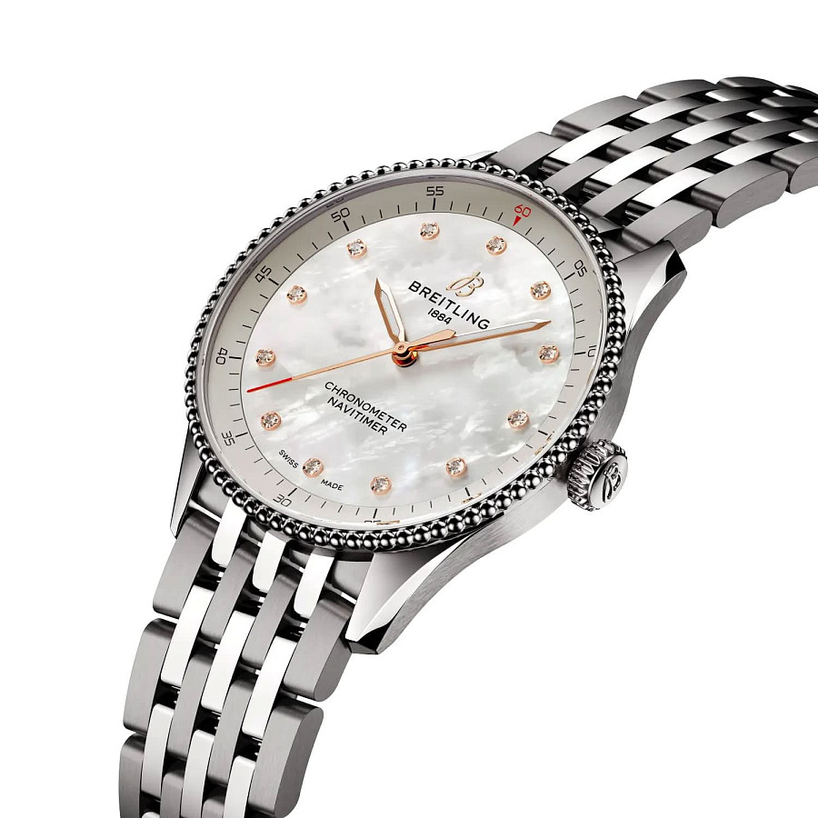 Часы Breitling Navitimer Automatic 32 A77320E61A2A1 — механические, сталь металл