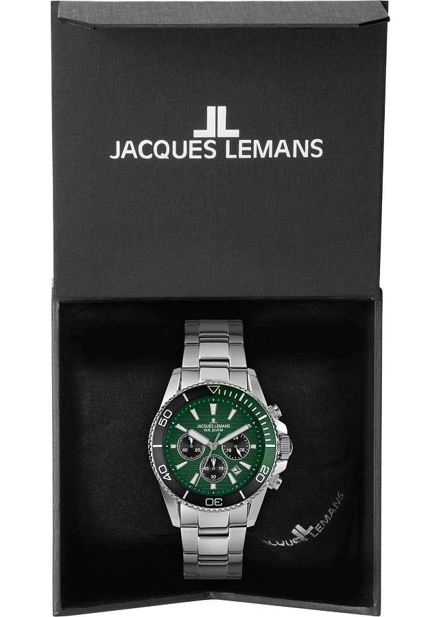 Часы Jacques Lemans Liverpool Diver 1-2206i — кварцевые, Австрия, мужские