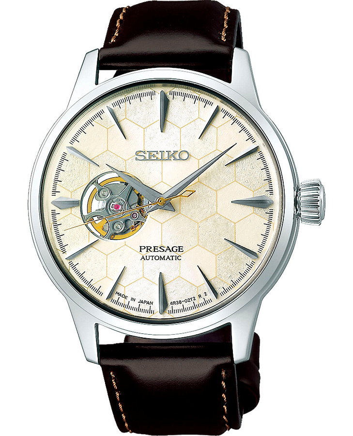 Часы Seiko Presage SSA409J1 — мужские, белый