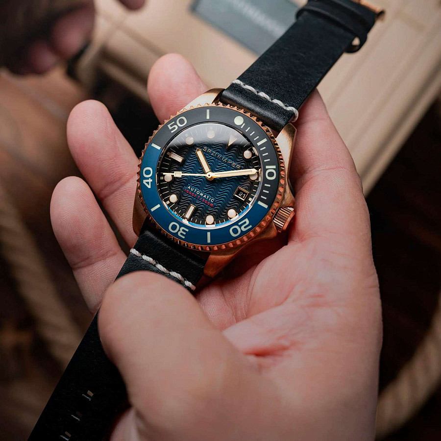 Часы Spinnaker Tesei SP-5060-0A — механические, бронза