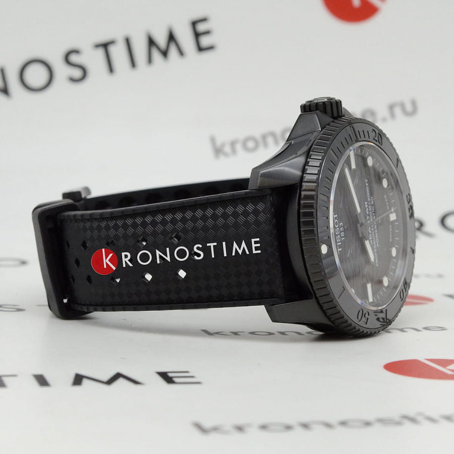 Часы Tissot Seastar 2000 44 mm T120.907.37.051.00 — металл сталь, Швейцария