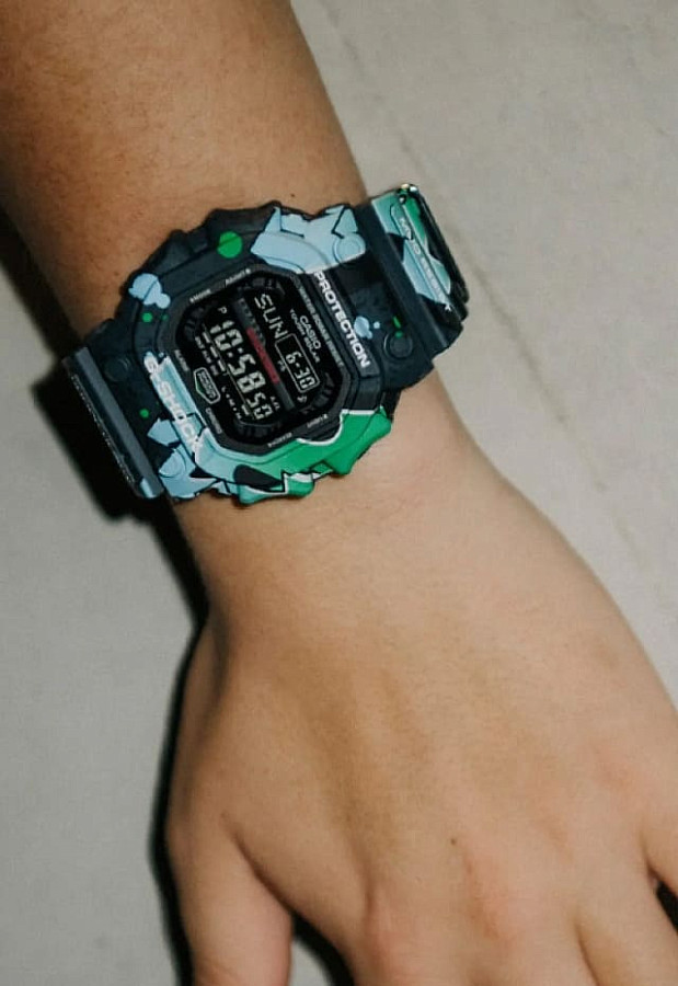 Часы Casio G-Shock GX-56SS-1DR (GX-56SS-1) — электронные, пластик