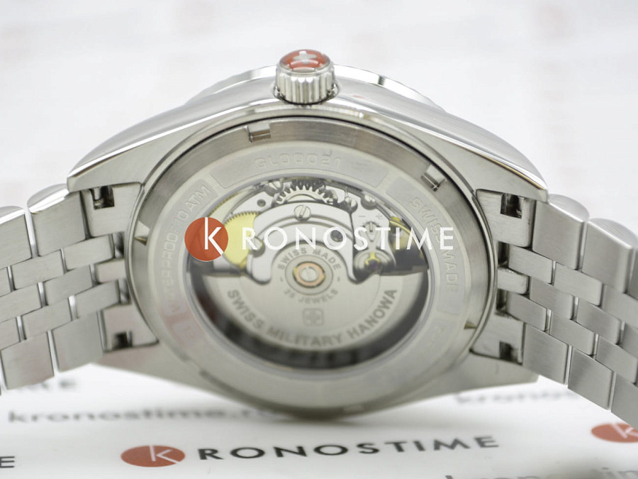 Часы Swiss Military Hanowa Diligenter SMWGL0002103 — мужские, нержавеющая сталь